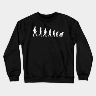 Evolution of blonde Apes anti Trump pro democrats gift Crewneck Sweatshirt